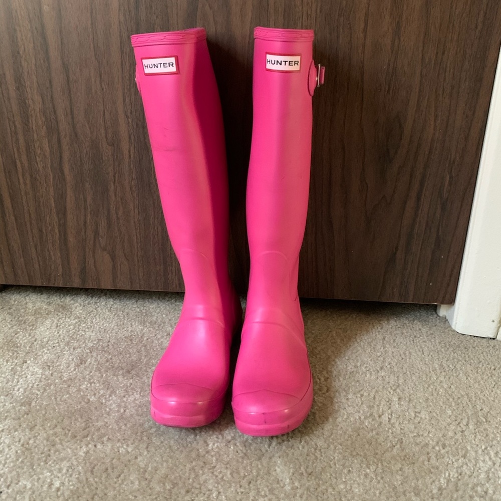 Hunter Classic Tall Matte Rain Boots